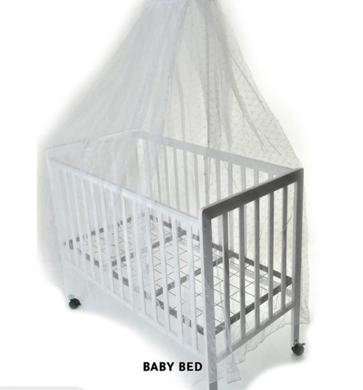 صورة سرير اطفال خشب